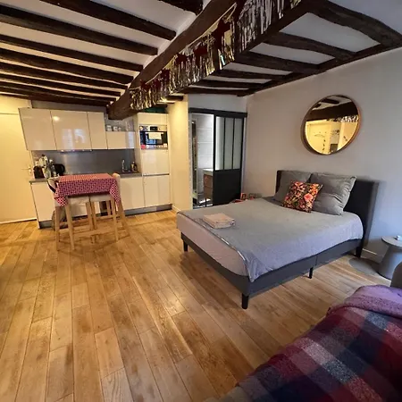 1 Cozy In Historic 3rd Arr Near Metro Paris